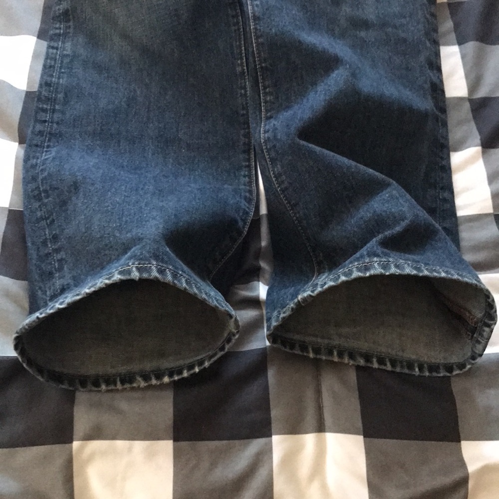 Mens ABERCROMBIE & FITCH Button Fly STRAIGHT Leg Jeans Sz 32 x 34 - Picture 10 of 12